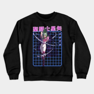 Zodiac Warriors: Commemorate the Epic Battles and Constellation Magic of the Knights on a Tee Crewneck Sweatshirt